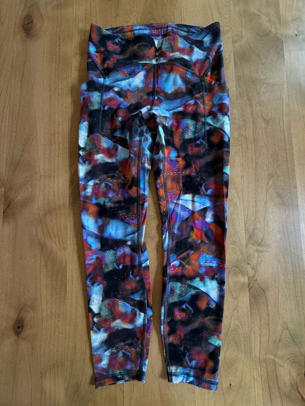 Lululemon Power Thru High-Rise Tight 25 Hyper Drift Multi Size 6